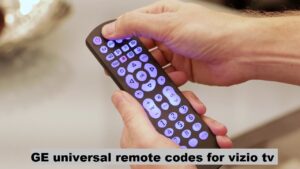 GE universal remote codes