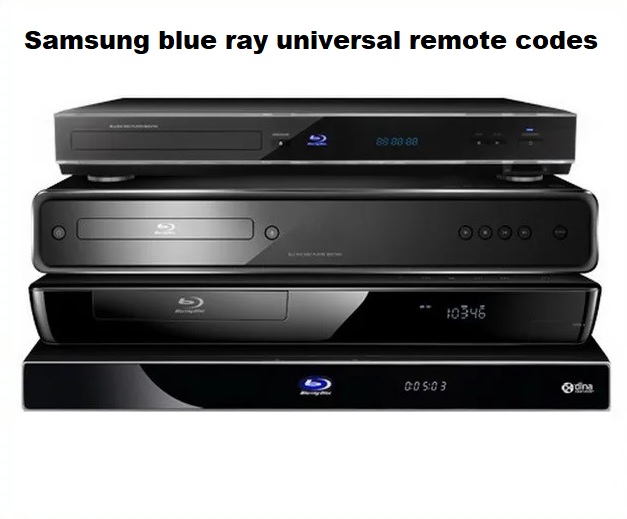 Samsung blue ray universal codes