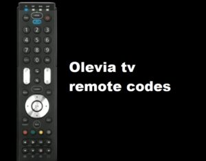 Olevia tv universal remote codes